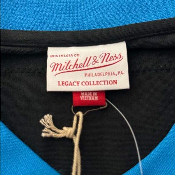 Mitchell & Ness 1996 Carolina Panthers LB Sam Mills Black Jersey Size 44 NWT - Picture 5 of 9